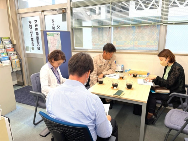 ②㈱ボレロ・共英製鋼㈱・北大阪商工会議所協議