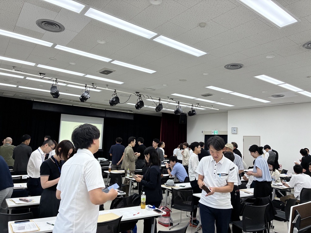 ⑥名刺交換