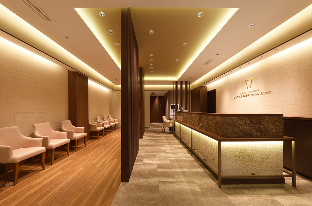 歯科医院の施工事例（とうかえでの森デンタルクリニック①）