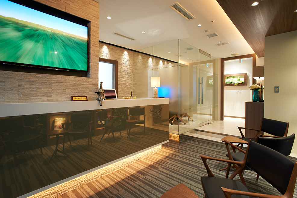 歯科医院の施工事例（Natural Clinic Osaka①）