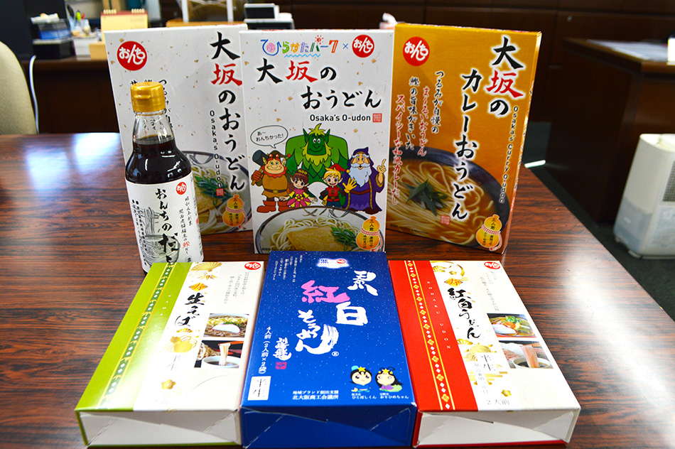 半生・乾麺の商品ラインナップ